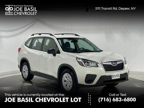 Crystal White Pearl 2019 Subaru Forester