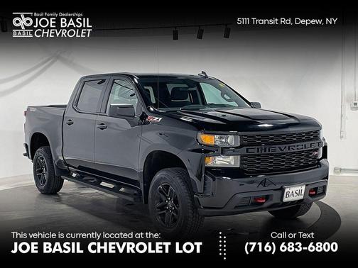 Black 2022 Chevrolet Silverado 1500 Limited Custom Trail Boss