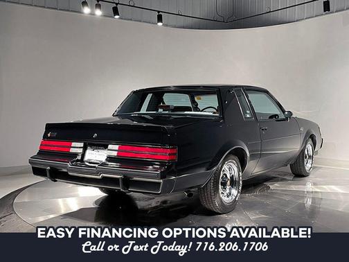 Black 1987 Buick Regal Grand National