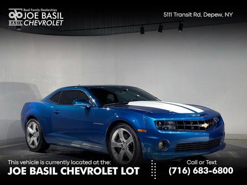 Aqua Blue Metallic 2010 Chevrolet Camaro 2SS