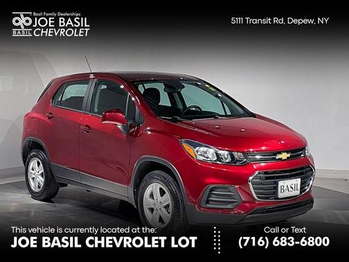 Crimson Metallic 2021 Chevrolet Trax LS