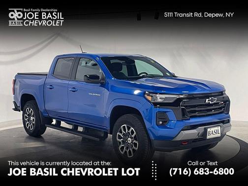 Glacier Blue Metallic 2024 Chevrolet Colorado Z71