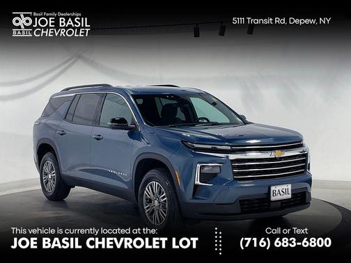 Lakeshore Blue Metallic 2025 Chevrolet Traverse LT
