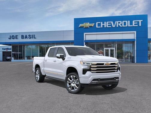 Polar White 2026 Chevrolet Silverado 1500 High Country