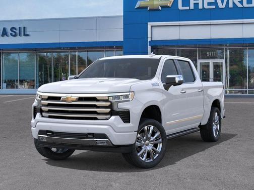 Polar White 2026 Chevrolet Silverado 1500 High Country