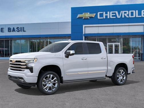Polar White 2026 Chevrolet Silverado 1500 High Country