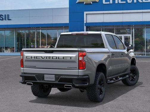 Sterling Gray Metallic 2026 Chevrolet Silverado 1500 Custom Trail Boss