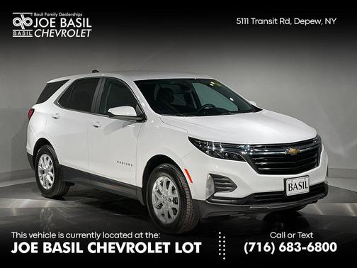 Summit White 2024 Chevrolet Equinox LT