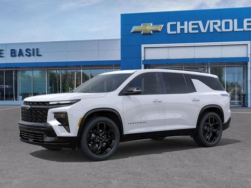 Polar White 2026 Chevrolet Traverse RS