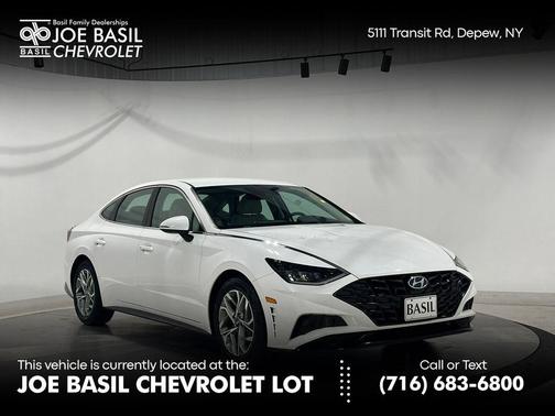 White 2023 Hyundai SONATA SEL