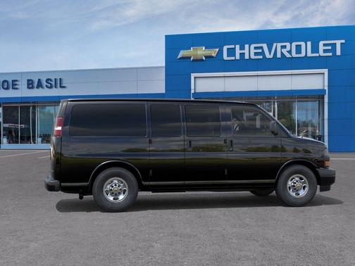 Black 2026 Chevrolet Express 3500 Work Van