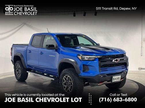 Glacier Blue Metallic 2024 Chevrolet Colorado ZR2