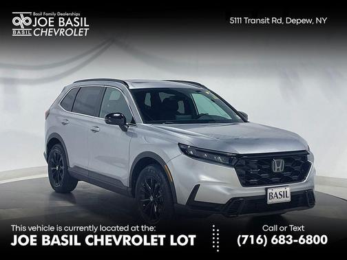 Silver 2024 Honda CR-V Hybrid Sport