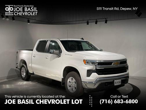 Summit White 2026 Chevrolet Silverado 1500 LT