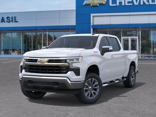 Summit White 2026 Chevrolet Silverado 1500 LT