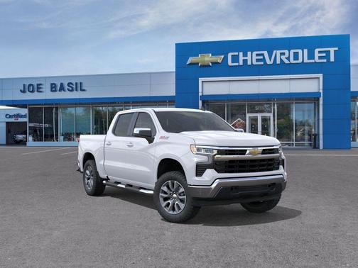 Summit White 2026 Chevrolet Silverado 1500 LT