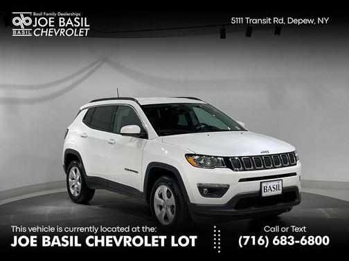 White Clearcoat 2020 Jeep Compass Latitude