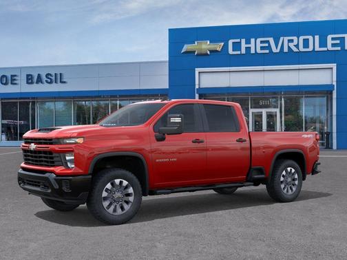 Red 2026 Chevrolet Silverado 2500 Custom