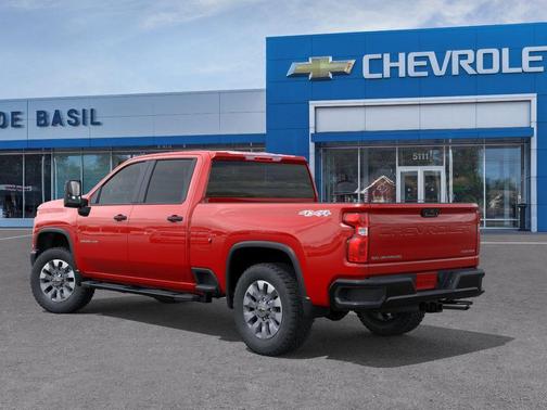 Red 2026 Chevrolet Silverado 2500 Custom