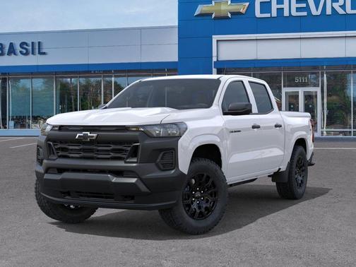 Summit White 2026 Chevrolet Colorado WT