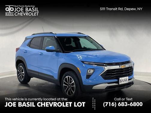 Fountain Blue 2024 Chevrolet Trailblazer LT