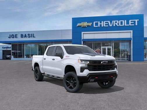 Summit White 2026 Chevrolet Silverado 1500 LT Trail Boss