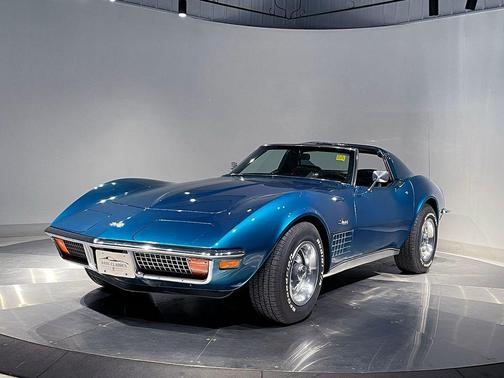 Blue 1972 Chevrolet Corvette