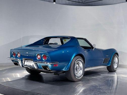 Blue 1972 Chevrolet Corvette