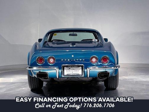 Blue 1972 Chevrolet Corvette