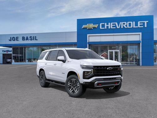 Summit White 2026 Chevrolet Tahoe Z71