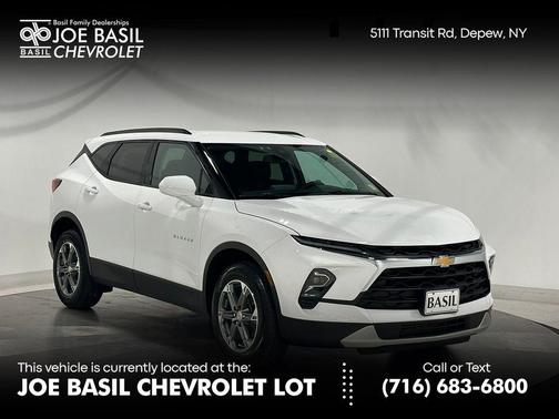 Summit White 2024 Chevrolet Blazer LT