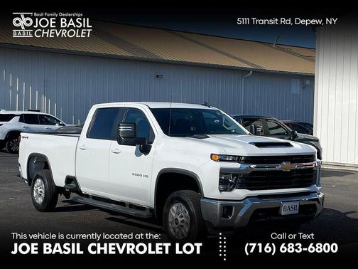 Summit White 2025 Chevrolet Silverado 2500 LT