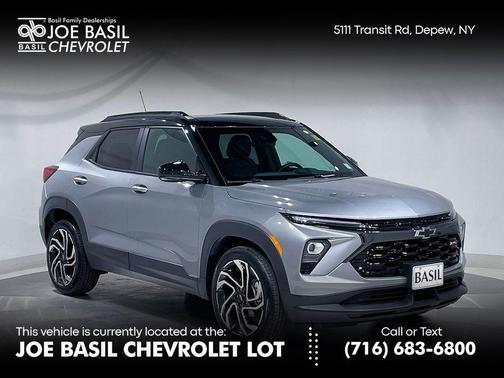 Sterling Gray Metallic 2025 Chevrolet Trailblazer RS