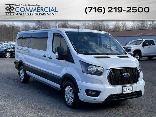 Oxford White 2024 Ford Transit-350 XLT