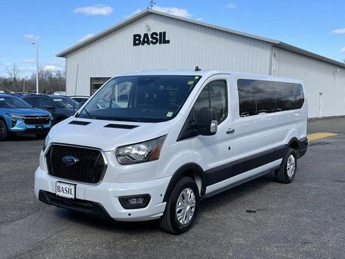 Oxford White 2024 Ford Transit-350 XLT