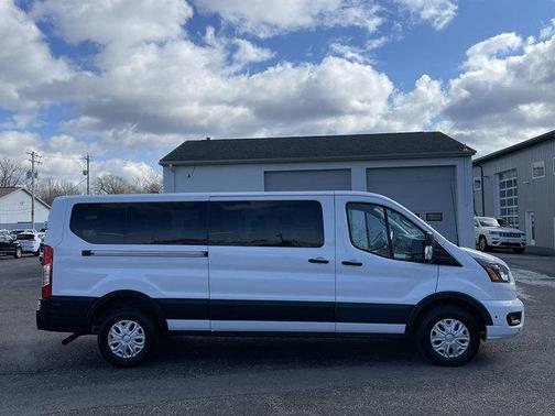 Oxford White 2024 Ford Transit-350 XLT