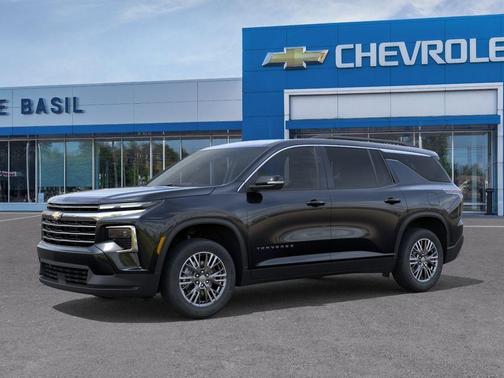 Mosaic Black Metallic 2026 Chevrolet Traverse LT