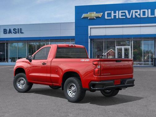 Red 2026 Chevrolet Silverado 1500 WT