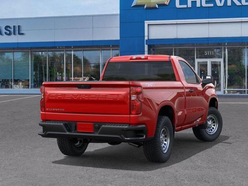 Red 2026 Chevrolet Silverado 1500 WT