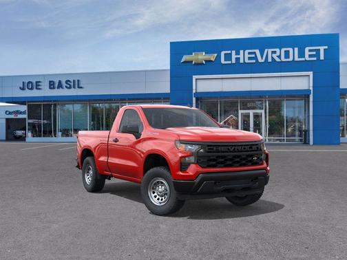 Red 2026 Chevrolet Silverado 1500 WT