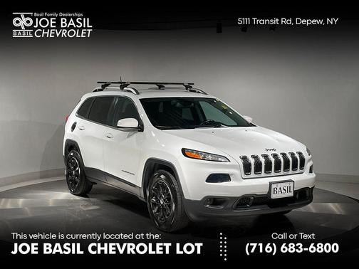 Bright White Clearcoat 2017 Jeep Cherokee Latitude