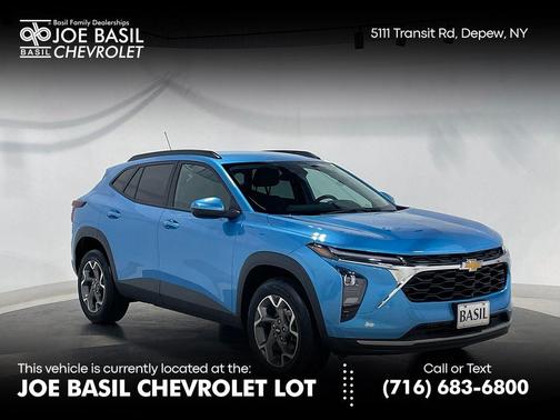 Marina Blue 2025 Chevrolet Trax LT