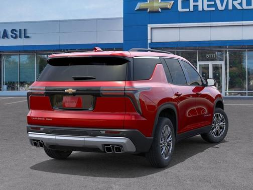 Radiant Red 2026 Chevrolet Traverse LT