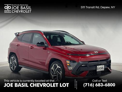 Red Metallic 2024 Hyundai KONA N Line