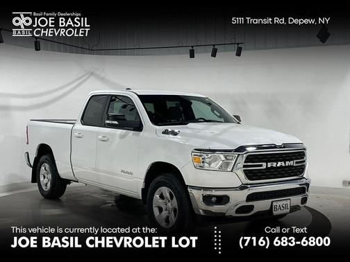 Bright White Clearcoat 2022 RAM 1500 Big Horn