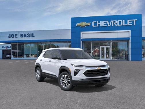 Summit White 2026 Chevrolet Trailblazer LS