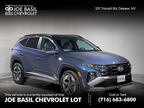 Atlantic Blue 2026 Hyundai TUCSON SEL