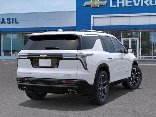 Polar White 2026 Chevrolet Traverse High Country