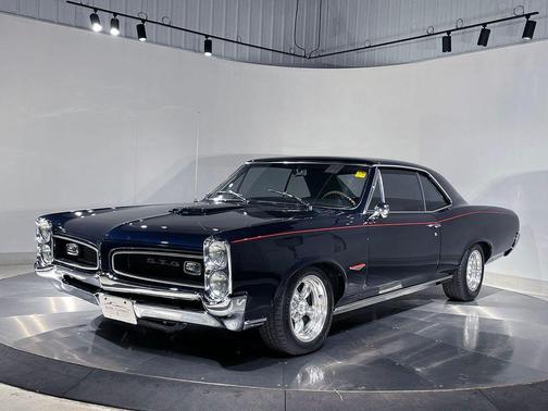 Blue 1966 Pontiac GTO
