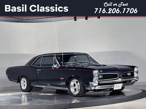 Blue 1966 Pontiac GTO